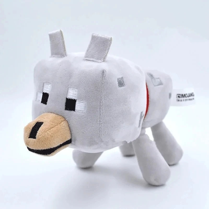 Peluche de Lobo minecraft